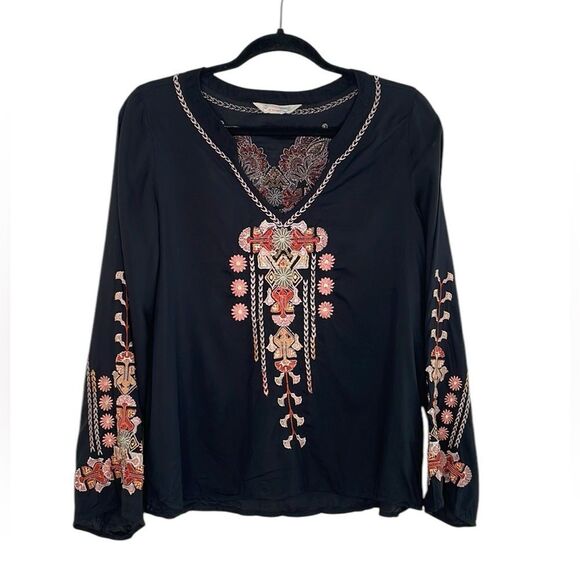 Rare & Beautiful Odd Molly Blouse EUC Anthropologie - Picture 1 of 8